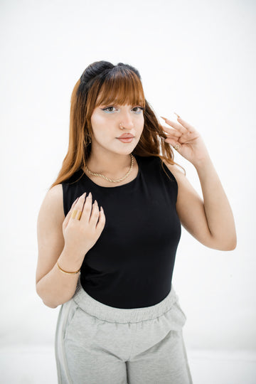 ROUND NECK TANK TOP